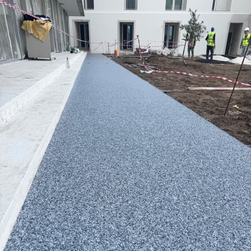 Pavimento exterior em Terraway
